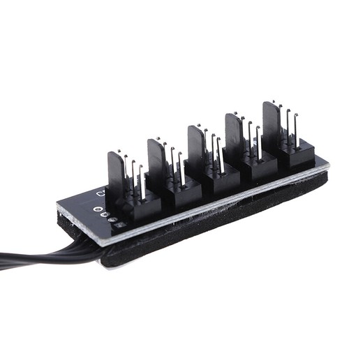 1 To 5 4-Pin PWM CPU Fan HUB Cooling Splitter Adapter Braided Power Cabl.l8 - Picture 6 of 9