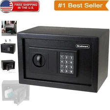 Wall & Floor Mountable Digital Safe with Alarm - 5.3 Cubic Feet Capacity