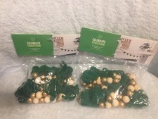 2 Pkgs. Of Celebrate Together Shamrock St. Patrick's Day Garland 62" Each New