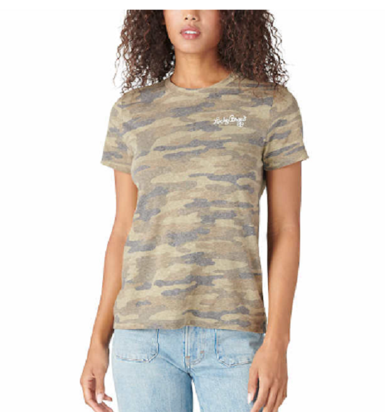 NEW Lucky Brand Women's Short Sleeve Graphic Tee Shirt Size Small