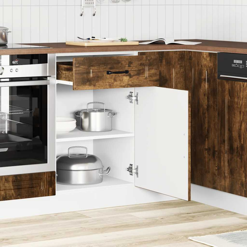 Armario base de cocina moderno para el hogar armario de almacenamiento unidad de gabinete de almacenamiento de cocina - Imagen 18 de 29
