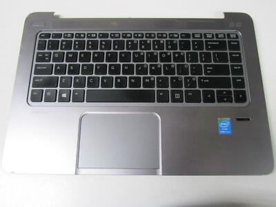 HP EliteBook Folio 1040 G2 Palmrest w/Touchpad Keyboard & Speakers - 739576-001