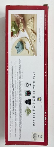 William Sonoma Star Wars Cookie Cutters Yoda Darth Vader Boba Fett Storm Trooper - Picture 5 of 7