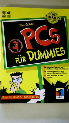 121097 Dan Gookin PCS FÜR DUMMIES gegen den täglichen Frust mit dem PC