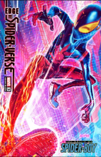 EDGE OF SPIDER-VERSE 3 JOHN GIANG VARIANT NM EXCLUSIVE SPIDER-BOY ORIGIN 2023