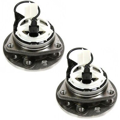Wheel Hubs For 2003-2011 Saab 9-3 Front Left & Right 5 Lug With Bearing Sedan
