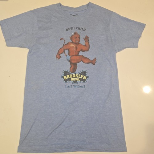 Rare Brooklyn Bowl Las Vegas Devil Child Collectible Concert Club Dive Bar Shirt - Picture 2 of 10