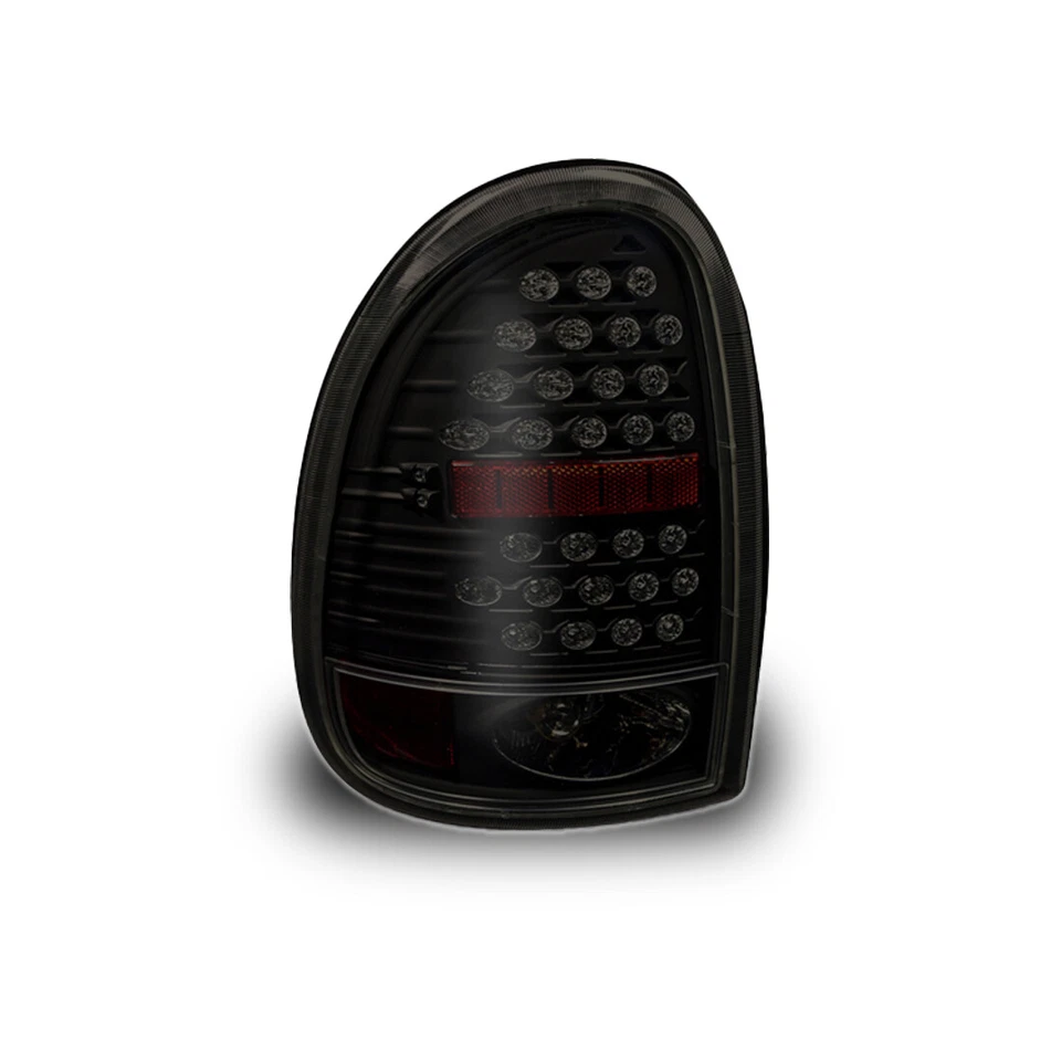 LED Tail Lights For 1996-2000 Dodge Caravan/1998-2003 Dodge Durango Smoke Pair Foto 2 de 4