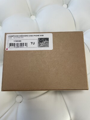Christian Louboutin Iphone X/XS Black Case New | eBay