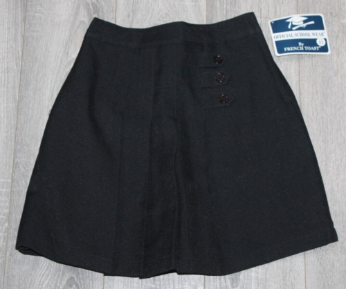 French Toast Girls 12  School Uniform Skirt Skort black - Picture 1 of 3