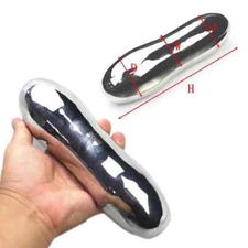 7 Sizes Stainless Steel Anal Plug Double Heads Anus Dilator Butt Plug Anal Dildo