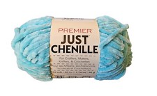 Premier Yarns Just Chenille Super Bulky Yarn - New - Aqua
