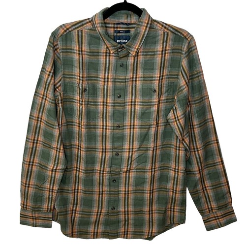 Huk Diamond Back Long Sleeve Men's Button Up Shirt, Sand Piper, XX