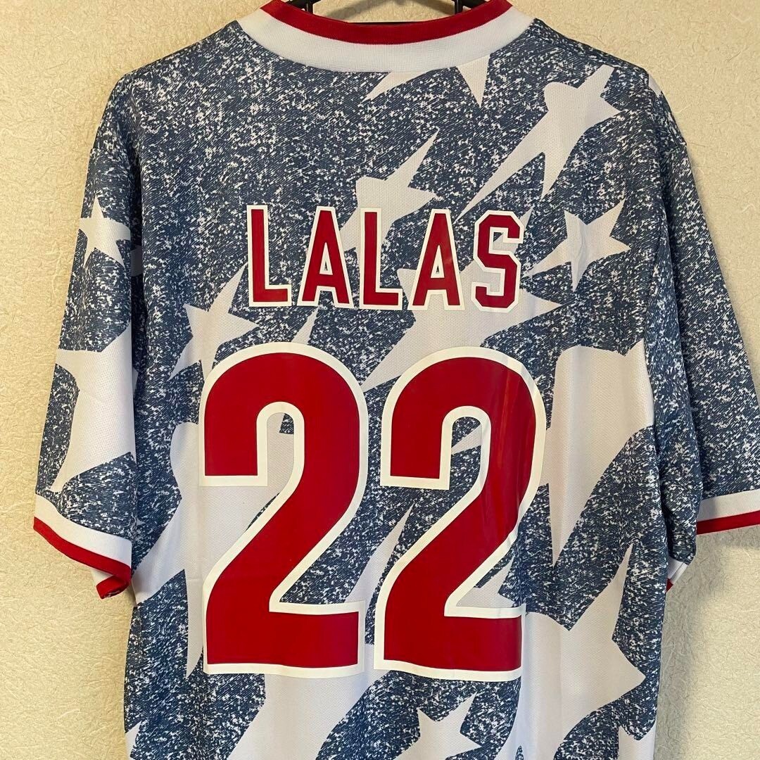 Adidas 1994 US USA World Cup Alexi Lalas Soccer Jersey Size