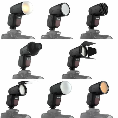 AU Godox V1-S TTL HSS 2600mAh Lithium Round Head Speedlite Flash for Sony A7 A7R - Picture 8 of 12