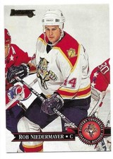 ROB NIEDERMAYER 1995-96 DONRUSS CARD NEAR MINT+ CONDITION
