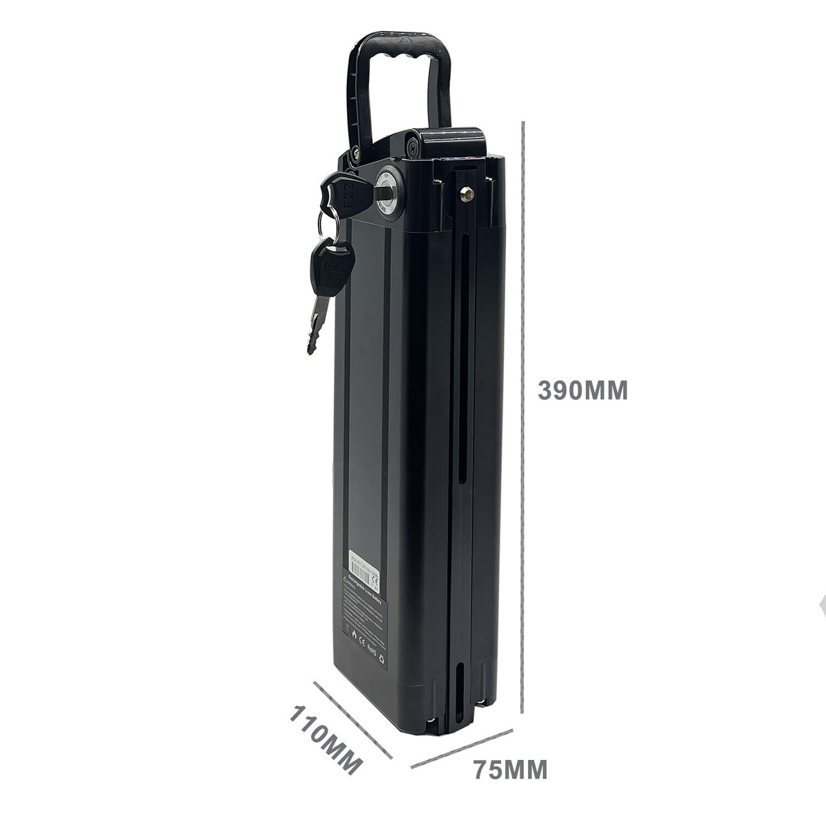 Elektro Scooter, EBikes, Li-ion Batterien Und Mehr - 36V Elektro Fahrrad E-Bike Batterie Silver Fish