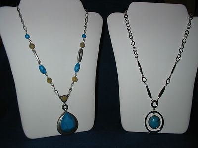 Lia Sophia Summer & Oasis Necklaces - both new in boxes