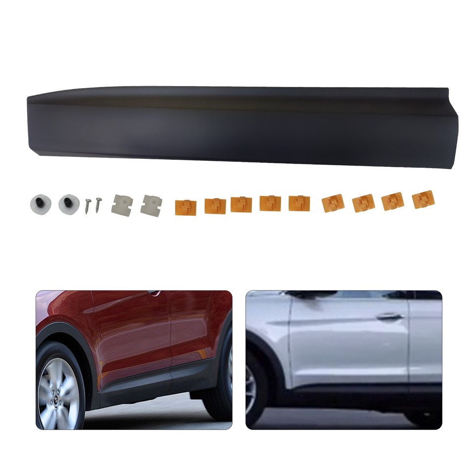 Front Left Door Lower Molding Door Garnish For Hyundai Santa Fe Sport
