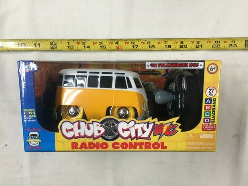 Jada Toys Chub City RC Remote Radio Control VW Volkswagen Beetle & Bus New Rare - Picture 5 of 7