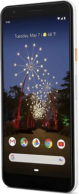 Google - Pixel 3a with 64GB Memory Cell Phone (Unlocked) - Clearly