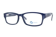 NEW MODERN OPTICAL SLICK NAVY AUTHENTIC EYEGLASSES FRAMES 54-17-145MM