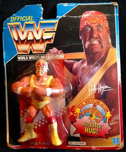 1990 WWE WWF Hasbro Series 2 Hulk Hogan Hulkster H...