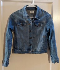 Girls "Old Navy" Blue Jean Jacket in Size L 10/12