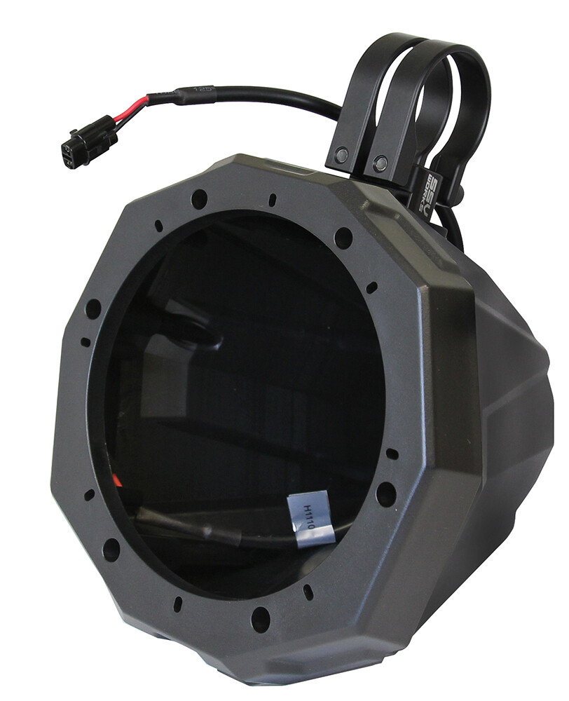 Колонки SSV Tower с 65-дюймовым каркасом для Polaris General Корпуса Pod Красные решетки