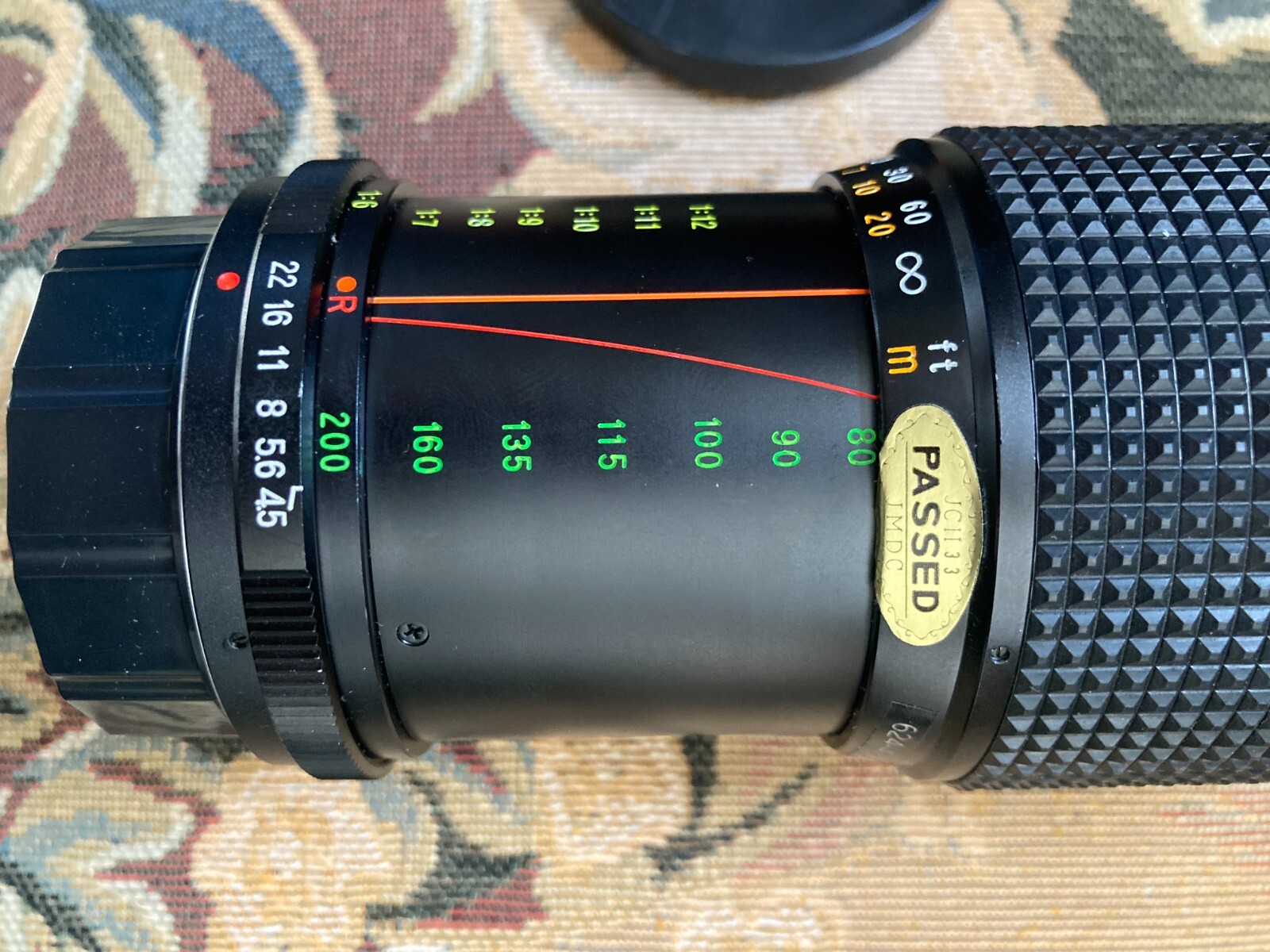 JC Penney MultiCoated Optics No.989812 200 ft Camera Lens W/ Original