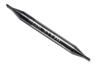 1/32'' (.0312'') CARBIDE END MILL 4 FLUTE DOUBLE END AlTiN KYOCERA SGS - 31170