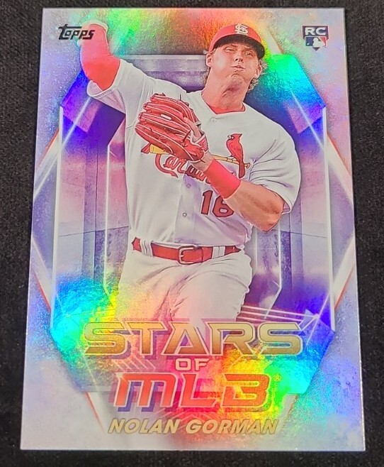 Nolan Gorman 2023 Topps Series 1 ROOKIE STARS OF MLB RC