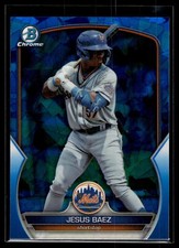 Jesus Baez 2023 Bowman Draft Chrome Sapphire Edition Card #BDC-108