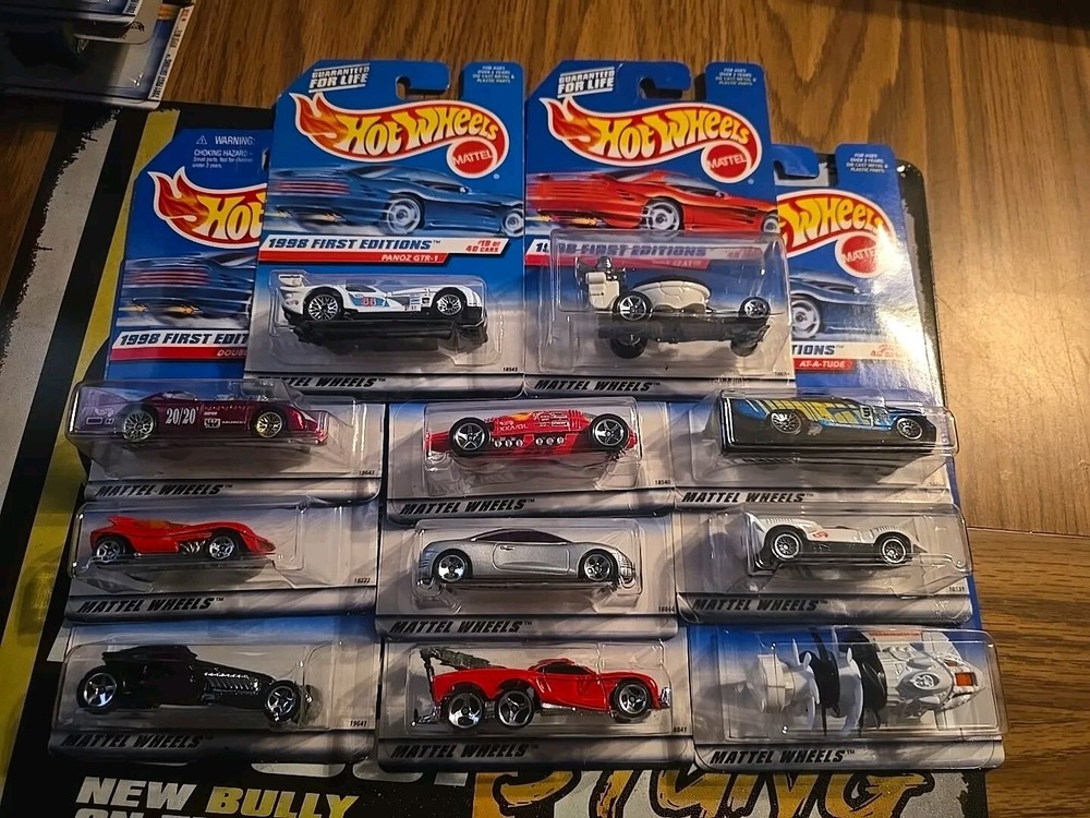 Hotwheels Random 1998 First Editions Lot Of 11
