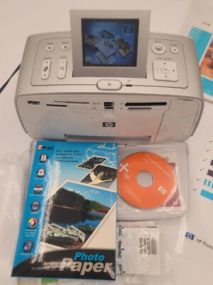 HP 385 Digital Photo Inkjet Printer Includes Paper!