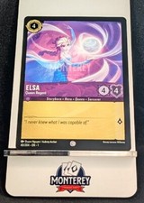 ELSA Queen Regent NM/Mint Disney Lorcana TCG non holo 40/204 EN1