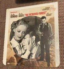 The Petrified Forest - CED RCA Videodisc Selectavision SEALED NEW BOGART DAVIS