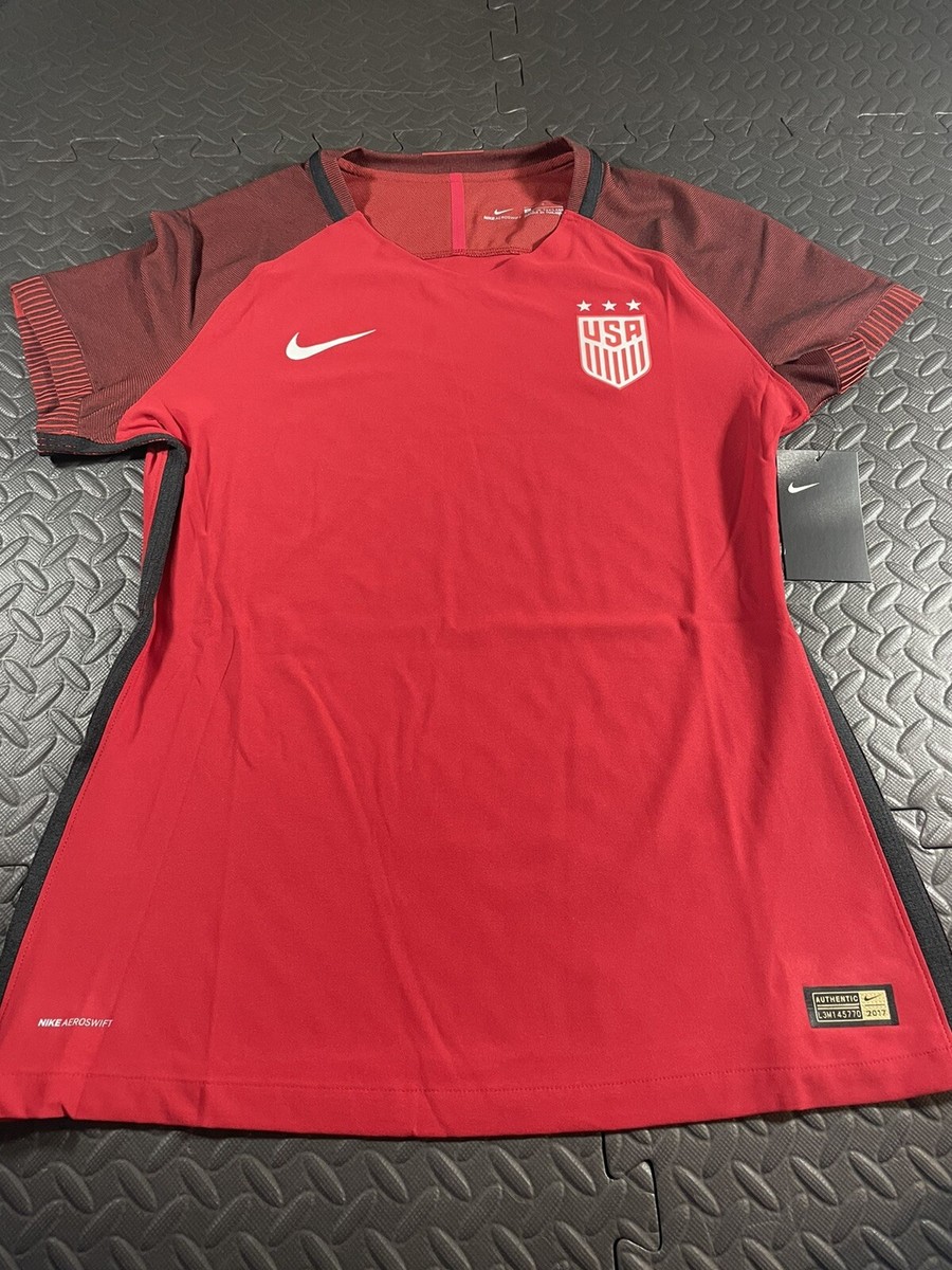 NIKE Women’s Vaporknit Aeroswift 2017 USA Soccer Jersey Large L 832963 687