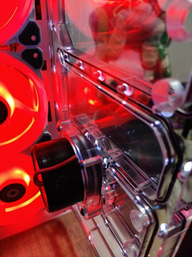 011 Dynamic XL Front Panel Reservoir Water Distro Water Cooling Dual D5 Model 2 - 第 11/11 張圖片