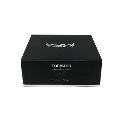 Premium Quality Tornado Hookah Coconut Charcoals CUBE 1kg