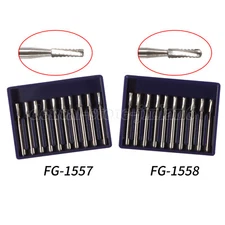 Dental FG Burs High Speed Handpiece Round Tungsten Carbide FG1557/FG1558 FG