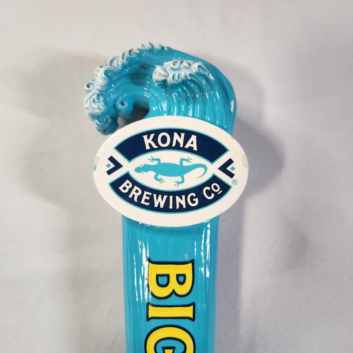 Kona Brewing Big Wave Golden Ale Beer Tap Handle Knob Keg Bar Top Free Shipping - Picture 4 of 9