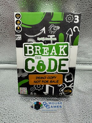 Iello Break the Code Board Game - Official Demo Copy Barely Used! *CCGHouse*