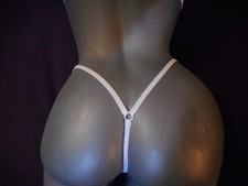 N/W/T   FREDERICK'S OF HOLLYWOOD WHITE FLORAL LACE PANTY SIZE EXTRA LARGE