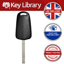 HU100 Vauxhall Blank Manual Transponder Car Key Blade Case Shell