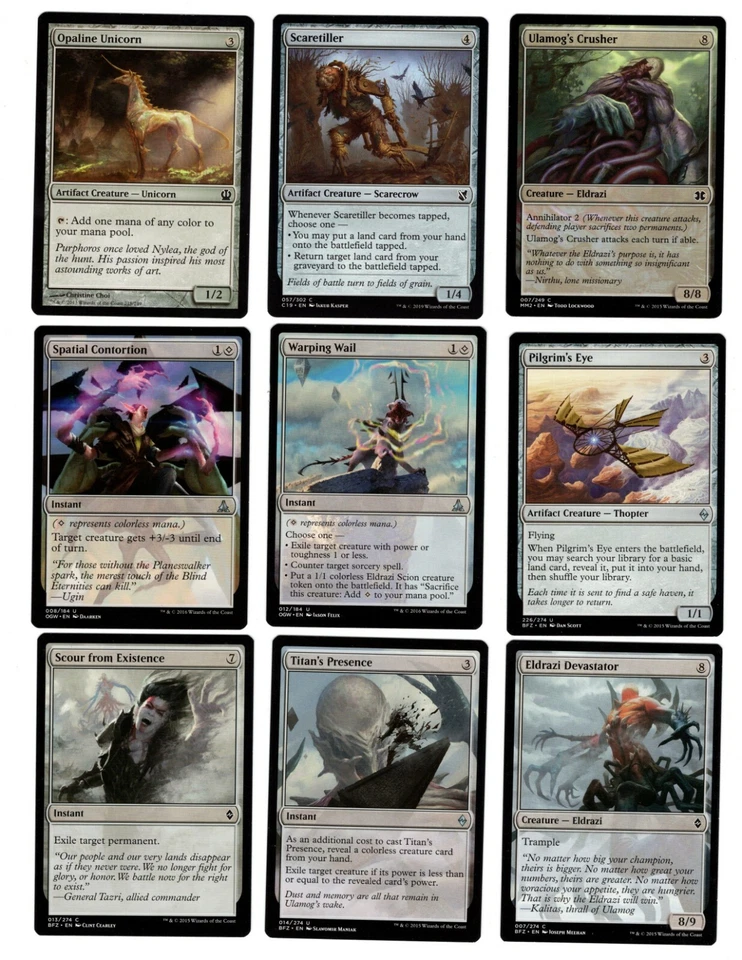 Kozilek Great Distortion-Commander-100-Card Deck-MTG-Magic the Gathering-Eldrazi - Image 4 of 4