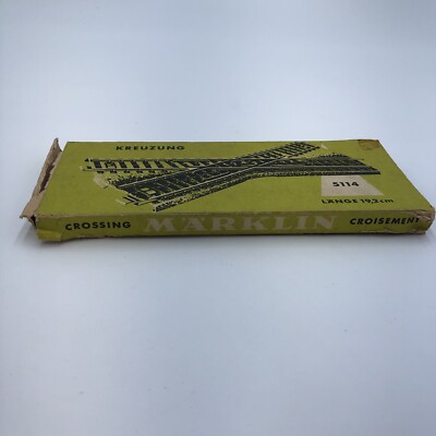 Marklin 5114 + 7190 Incrocio + Terminale Binario. Binari M - Foto 12