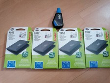 4x poduszka do stempli Trodat 9052 niebieska + 1x kolor stempla 7011 niebieski