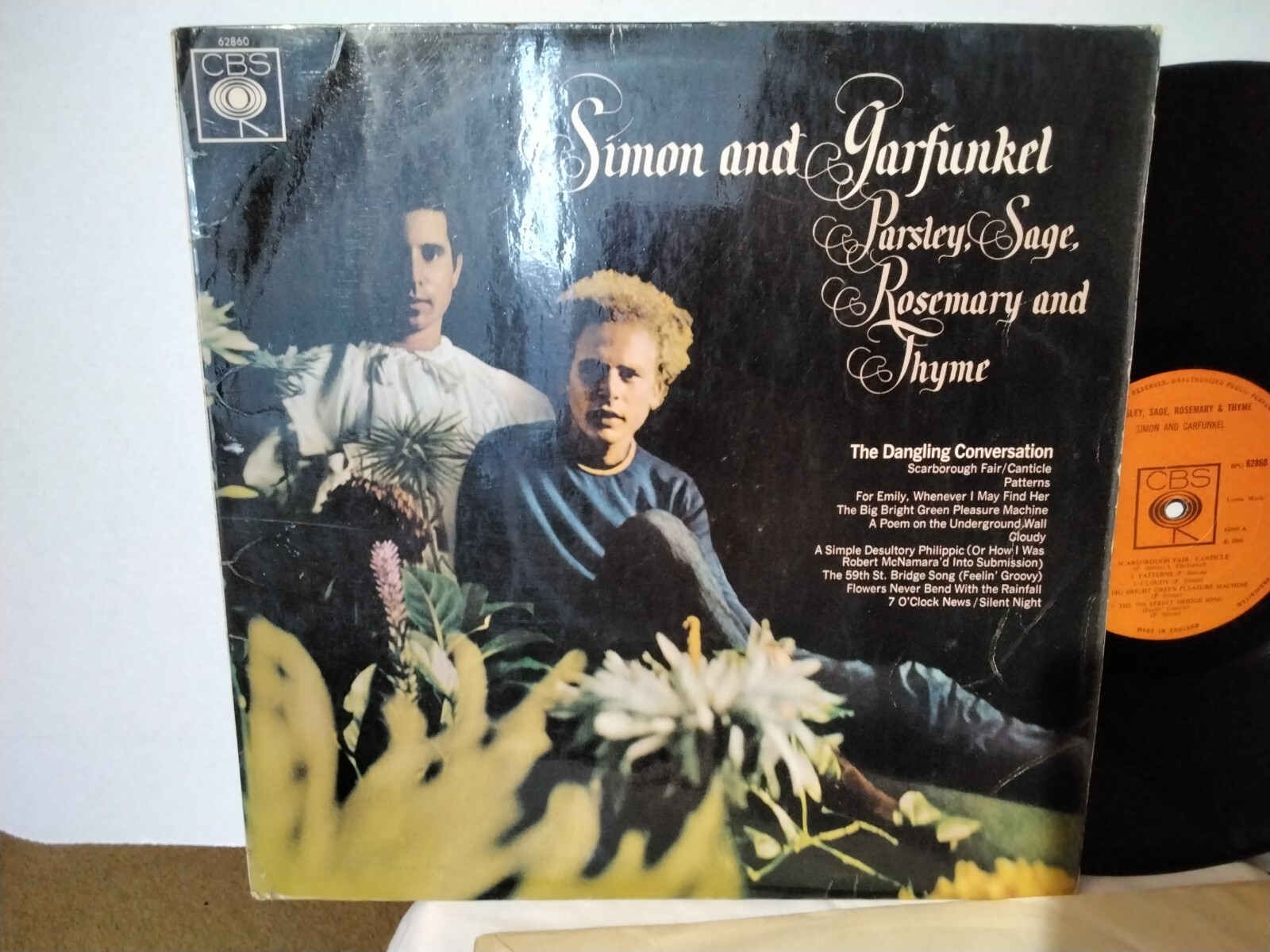 SIMON AND GARFUNKEL PARSLEY, SAGE, ROSEMARY AND THYME 1966 BPG62860 12