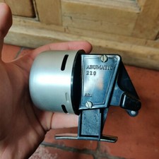 Vintage Abumatic 220 Fishing Reel Made In Sweden